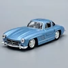 Mercedes-Benz 300SL Welly modellautó kék kisautó