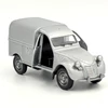  Citroen 2CV Furgon szürke Welly retró modellautó játékautó