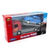 Scania P320 Auto Trailer + VW Beetle Welly játékautó