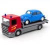 Scania P320 Auto Trailer + VW Beetle Welly játékautó