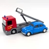 Scania P320 Auto Trailer + VW Beetle Welly játékautó