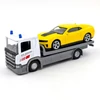 Scania P320 Auto Trailer + Camaro ZL1 Welly játékautó
