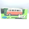 Volkswagen T1 Bus 1963 1:18 Welly retró modell autó