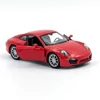 Porsche 911 Carrera S piros Welly modell autó játékautó