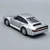 Porsche 959 Welly modellautó ezüst