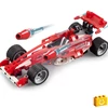 Formula versenyautó építőjáték piros