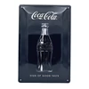 Fém Tábla - Coca-Cola Fekete