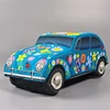  Plüss VW Bogár 1963 virágos zöld