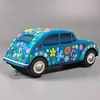 Plüss VW Bogár 1963 virágos zöld