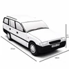 Plüss Opel Astra F Kombi