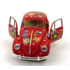 VW Classic Bogár 1967 virágos 1:24 kisautó