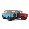 Plüss Uaz 469B katona zöld