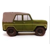 Plüss Uaz 469B katona zöld