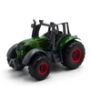 Traktor Szett Sötétzöld Traktorral