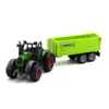 Traktor Szett Sötétzöld Traktorral