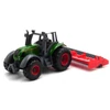 Traktor Szett Sötétzöld Traktorral