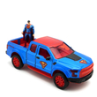 Kép 8/9 - Ford F-150 Raptor Pick-Up Superman Figur Modell autó