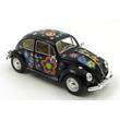 Kép 1/3 - VW Classic Bogár 1967 virágos 1:24 játékautó