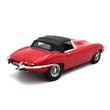 Kép 5/5 - Jaguar E-Type Cabriolet 1961 1:18 Piros  Fémautó