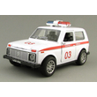  Lada Níva Police Gyerekjáték Modellautó