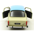 Kép 10/11 - Trabant 601 1:24 kék tetős retró autó