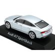 Kép 5/5 - Audi A7 Sportback 1:43 Silver Modell Autó