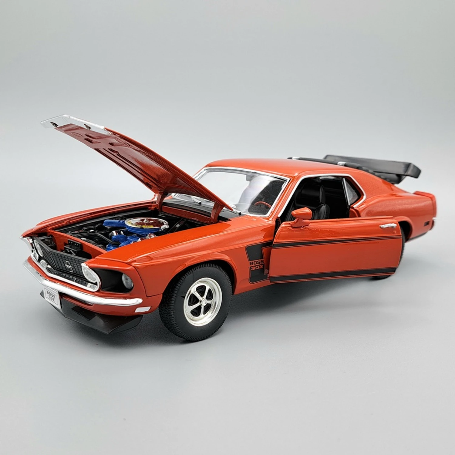 ミニカー Welly 1969 Ford Mustang 1:18 Ford Mustang 1969 Welly modell autó 1:18 méretarányos kivitelben
