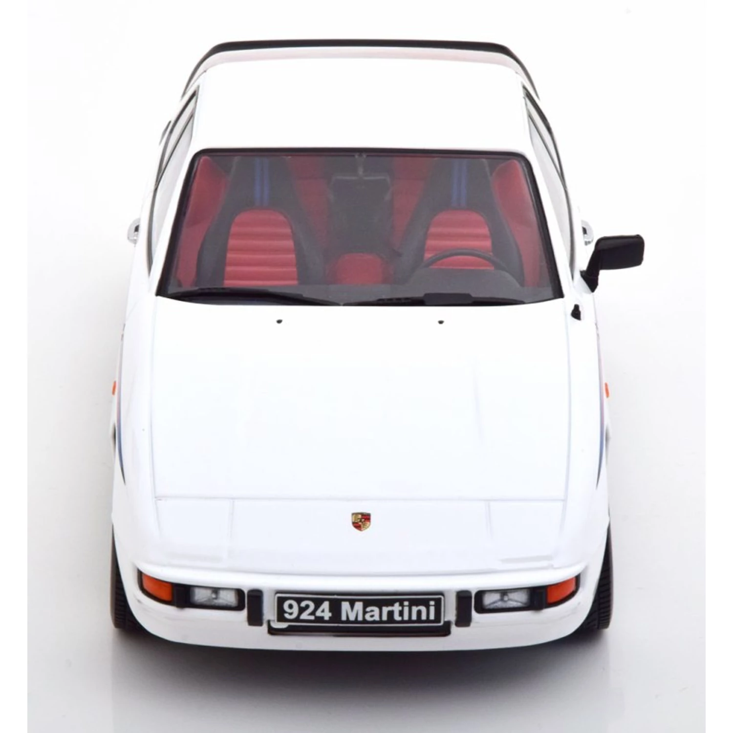 Porsche 924 Martini Livery 1985 egy 1:18 fém modell autó