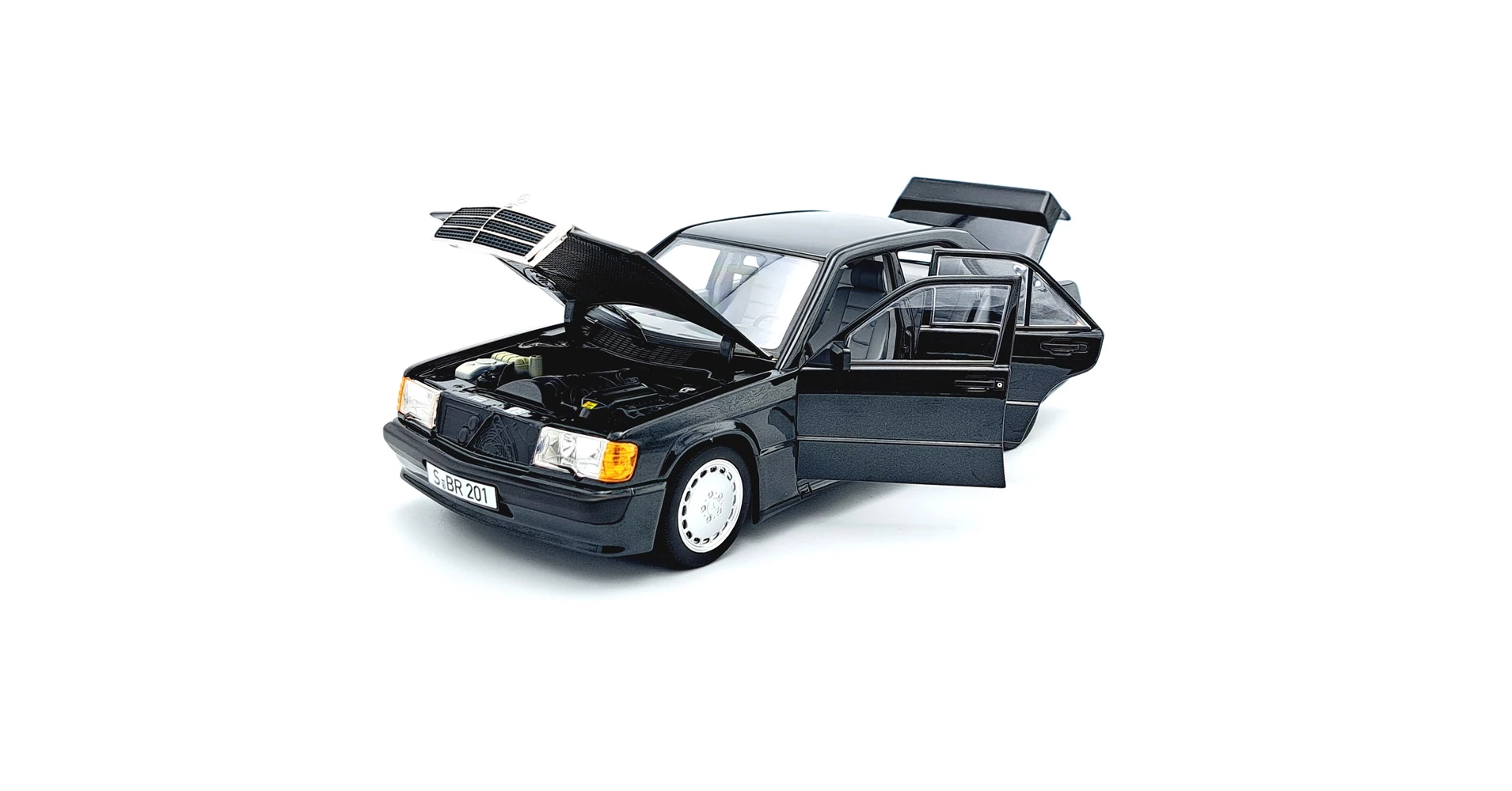 NOREV 1/18 Mercedes-Benz 190E 2.3-16 ノレブ 1/18 Norev Mercedes-Benz 190E 2.3-16 W201 Smoke Silver 1984