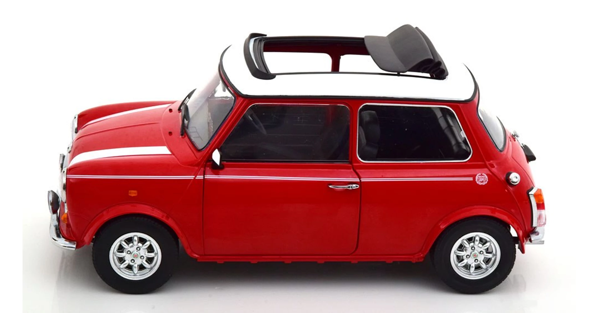 Mini Cooper fém modell autó 1:12-es méretben