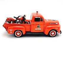 Ford F1 Pick-up 1936+Harley Tűzoltó 1:24