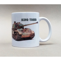   Retró Bögre - King Tiger Tank