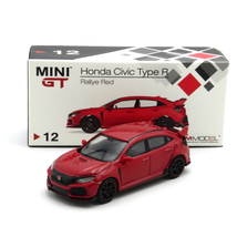Honda Civic Type R 1:64 (MiniGT 12) Modell Autó