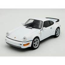 Porsche 911 (964) Turbo 1:24 Fehér Modell Autó
