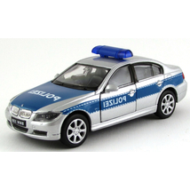 BMW 330i Police Modellautó