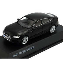 Audi A5 Sportback 2017 Black 1:43 Modell Autó