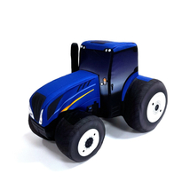 Plüss Traktor Kék