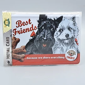 Nostalgic Art fém képeslap Best Friends