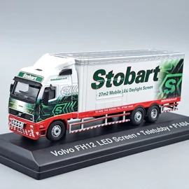 Volvo FH12 BOX VAN Stobart 1:72 teherautó modell
