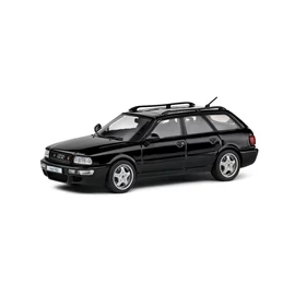 Audi Avant RS2 1995 1:43 Solido fekete modellautó