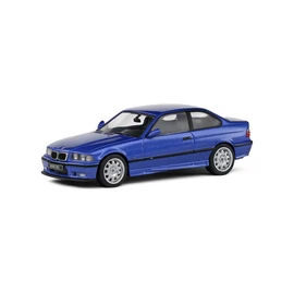 BMW E36 M3 Coupe 1999 1:43 Solido kék modellautó