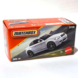 BMW 1M Matchbox modellautó fehér kisautó játékautó