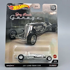 Hot Wheels - Jay Leno tank car 1:64 premium modell autó