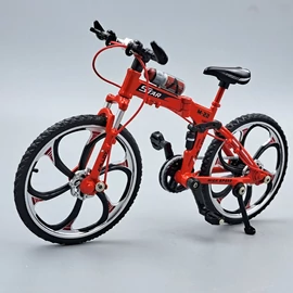 Kerékpár Modell 1:10 piros star m22