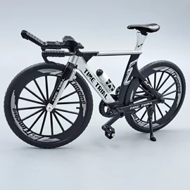 Kerékpár Modell 1:10 ezüst trial