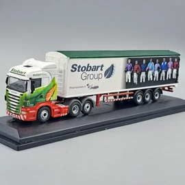 Scania kamion Stobart Group 1:76 Oxford teherautó modell