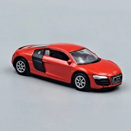 Audi R8 V10 1:60 piros Welly modellautó