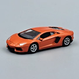 Lamborghini Aventador 1:60 Narancs Welly modell autó