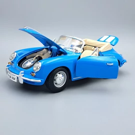 Porsche 356B Cabriolet 1961 1:18 Burago fémautó