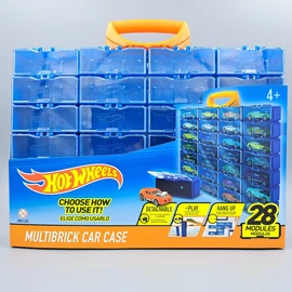  Hot Wheels műanyag tároló 28db autónak